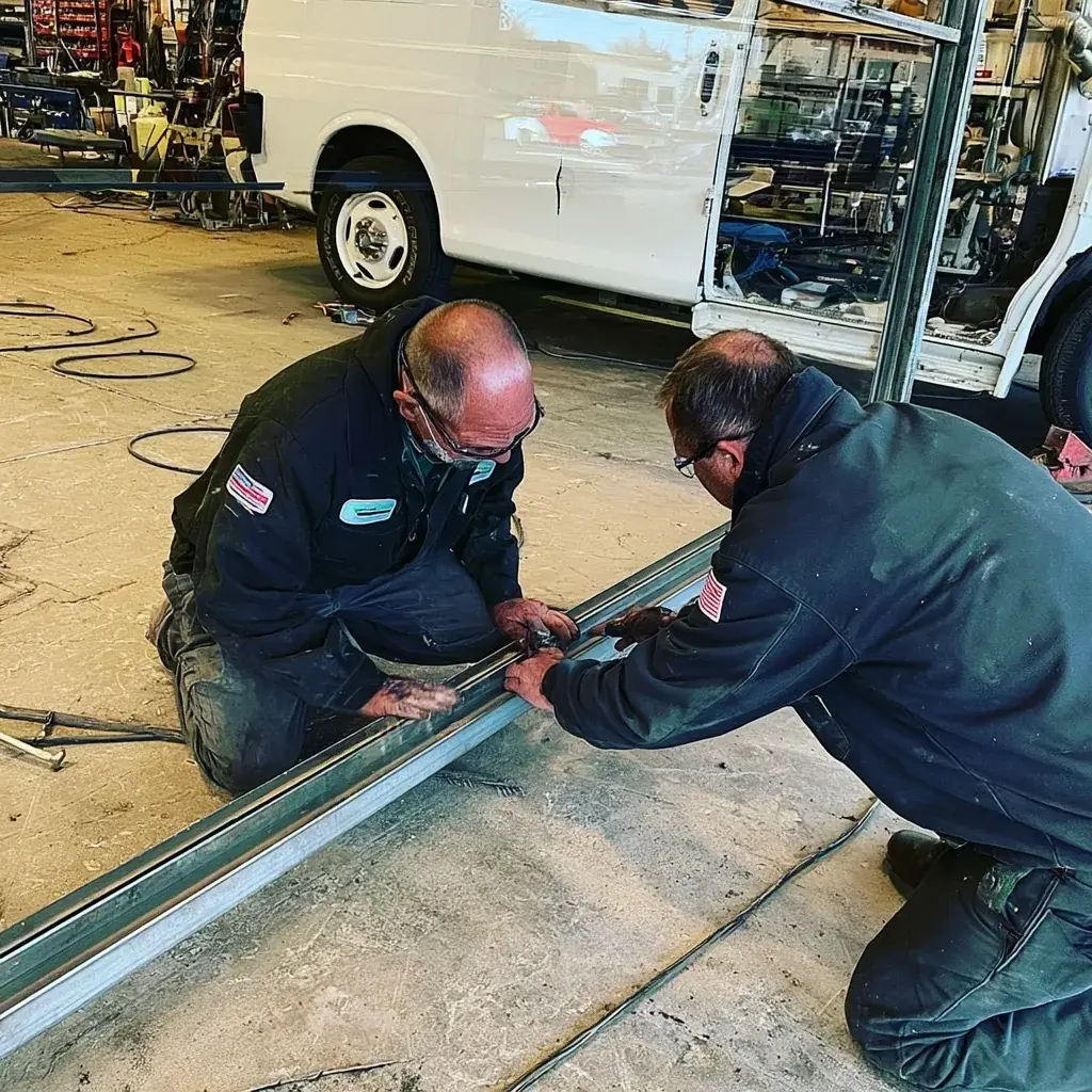 Residential garage door spring repair in Noblesville, IN